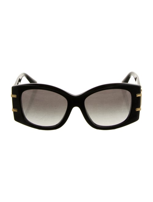 Dolce & Gabbana Oversize Gradient Sunglasses