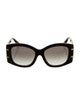 Dolce & Gabbana Oversize Gradient Sunglasses
