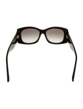 Dolce & Gabbana Oversize Gradient Sunglasses