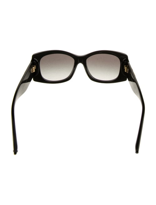 Dolce & Gabbana Oversize Gradient Sunglasses