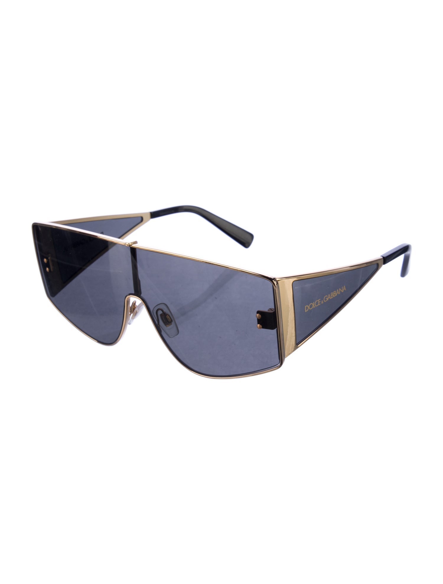 Dolce & Gabbana Shield Tinted Sunglasses