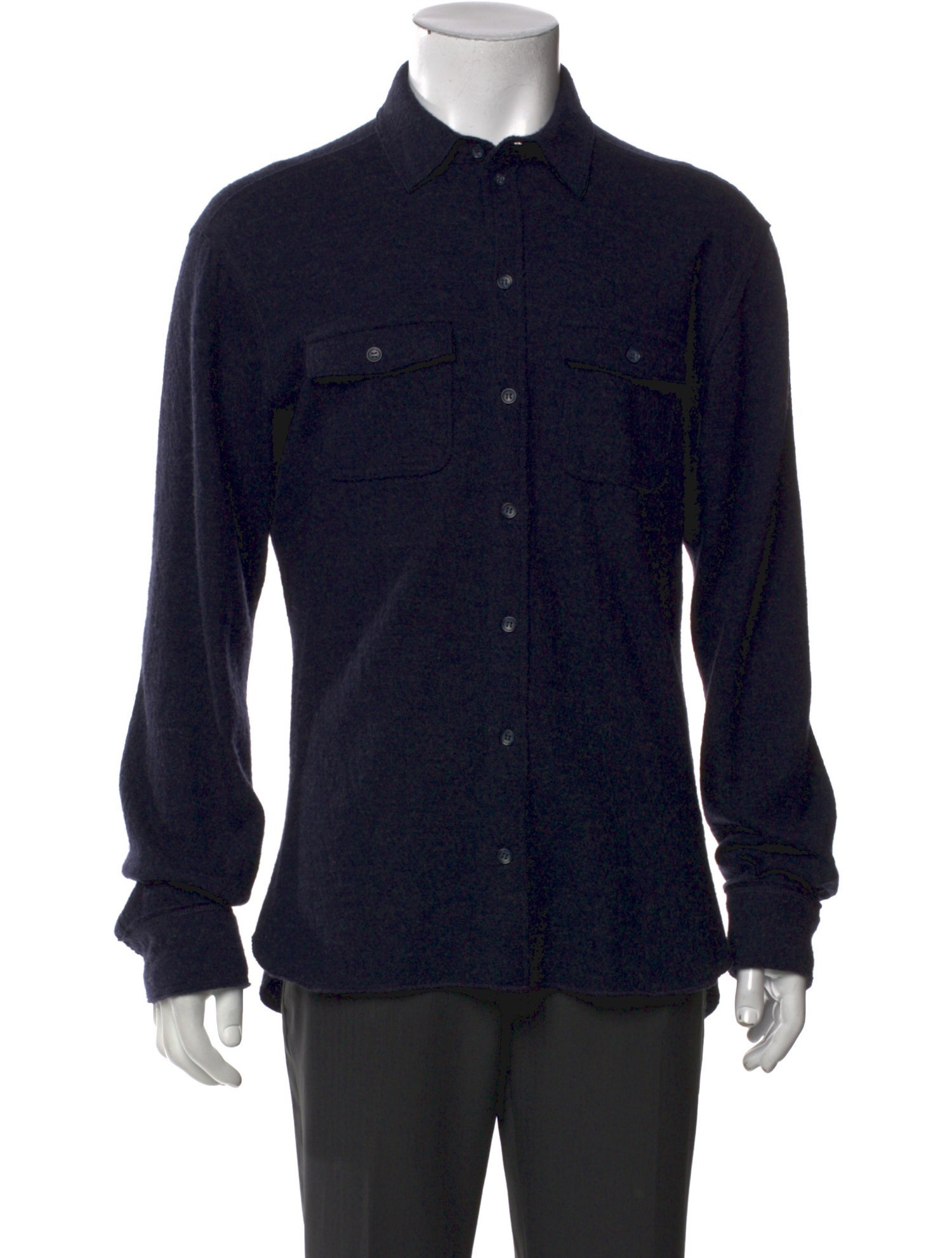 Dolce & Gabbana Wool Long Sleeve Shirt