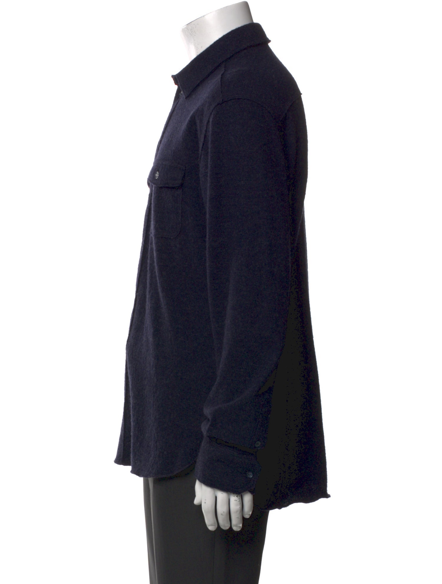 Dolce & Gabbana Wool Long Sleeve Shirt