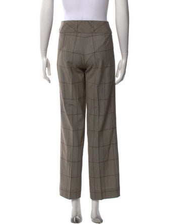 Dolce & Gabbana Virgin Wool Wide Leg Pants