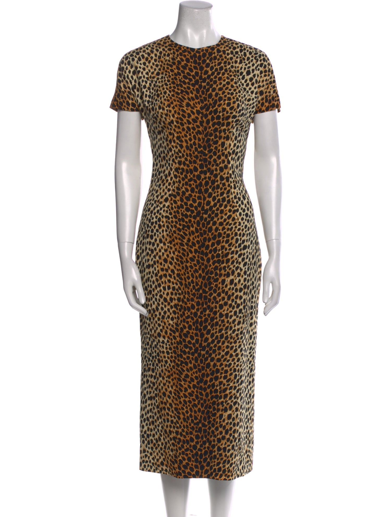 Dolce & Gabbana Silk Midi Length Dress