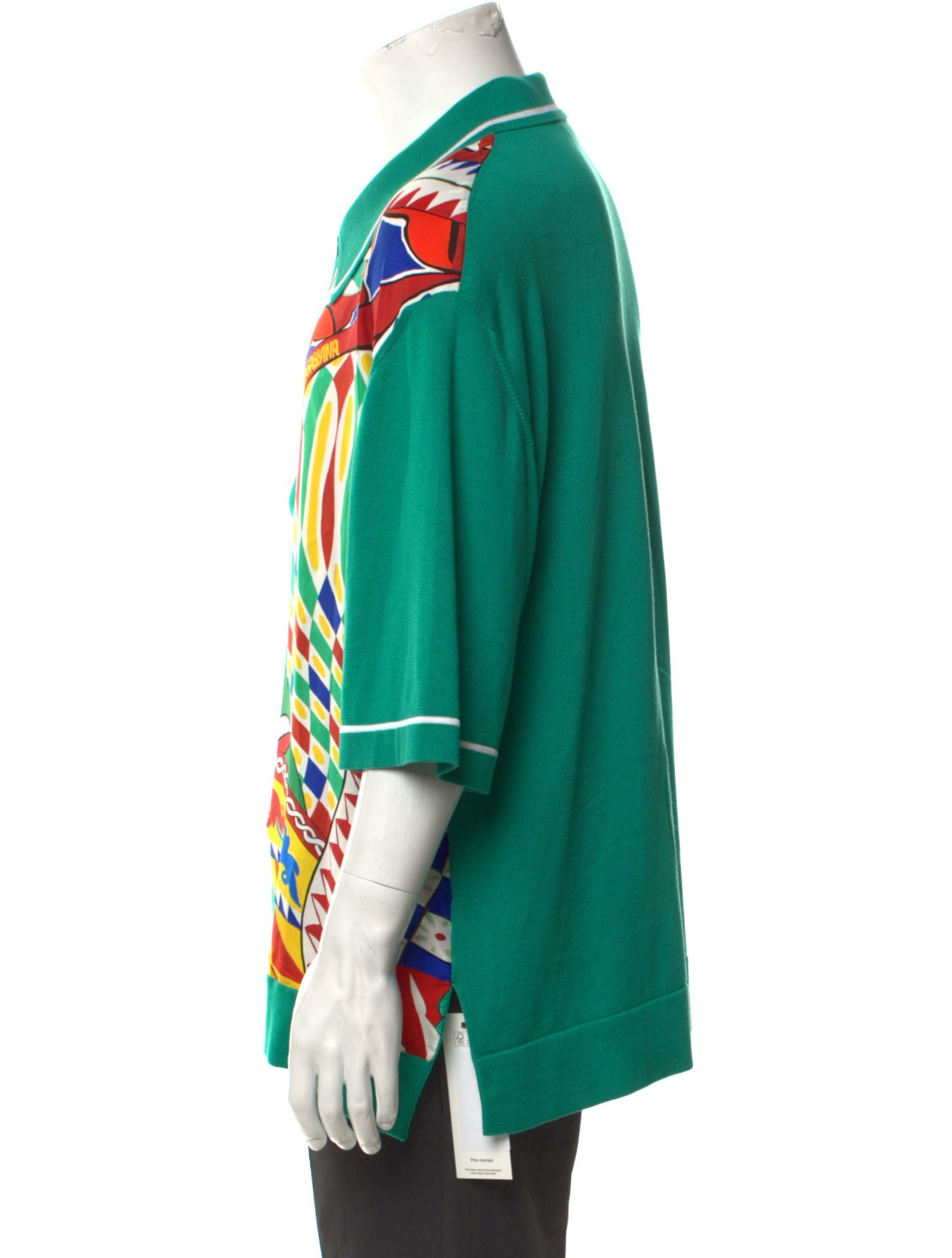 Dolce & Gabbana Printed Short Sleeve Shirt