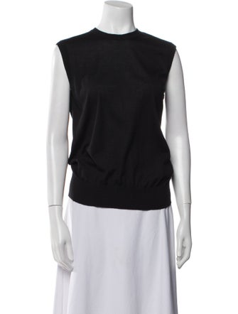 Dolce & Gabbana Cashmere Crew Neck Top