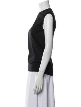 Dolce & Gabbana Cashmere Crew Neck Top