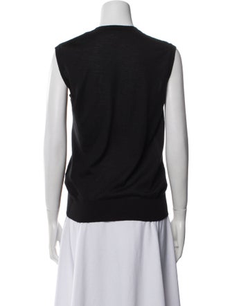 Dolce & Gabbana Cashmere Crew Neck Top