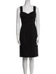 Dolce & Gabbana Square Neckline Knee-Length Dress