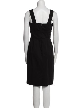 Dolce & Gabbana Square Neckline Knee-Length Dress