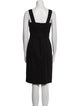 Dolce & Gabbana Square Neckline Knee-Length Dress