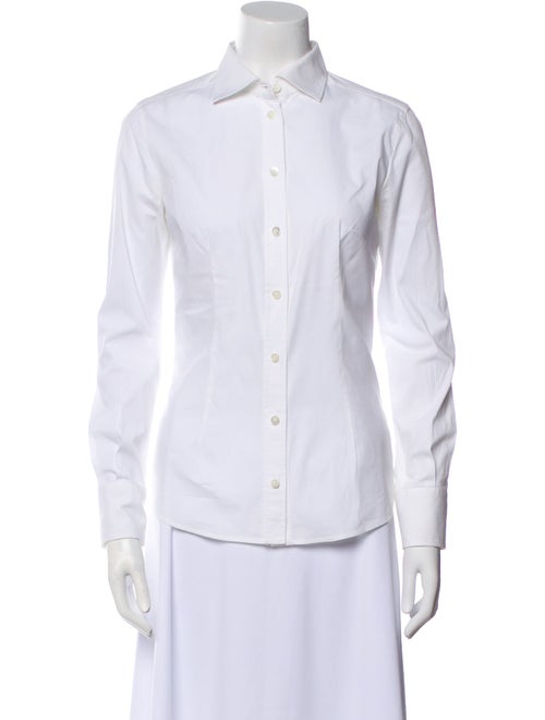 Dolce & Gabbana Long Sleeve Button-Up Top