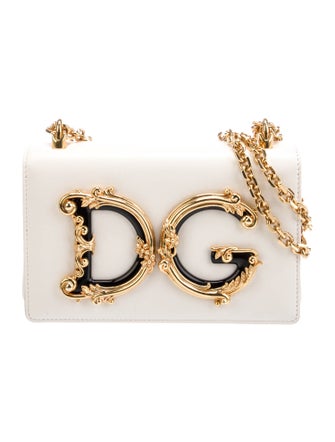 Dolce & Gabbana Leather D&G Girls