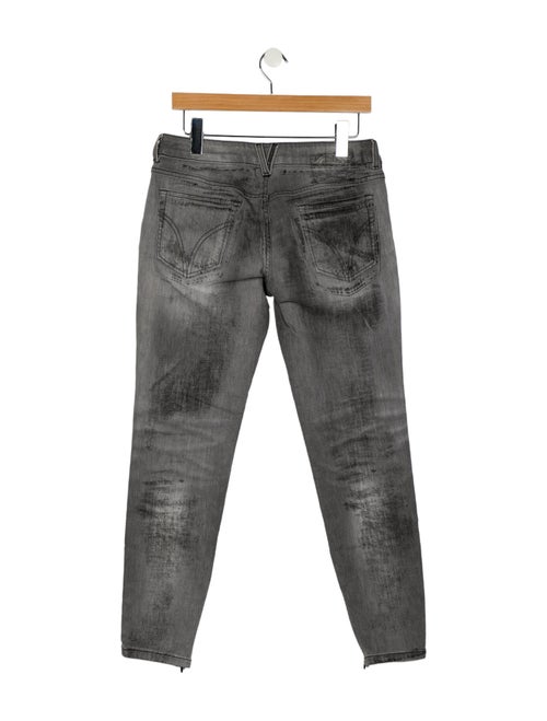 D&G Mid-Rise Straight Leg Jeans