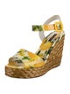 Dolce & Gabbana Printed Espadrilles