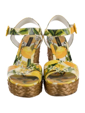 Dolce & Gabbana Printed Espadrilles