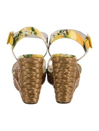Dolce & Gabbana Printed Espadrilles