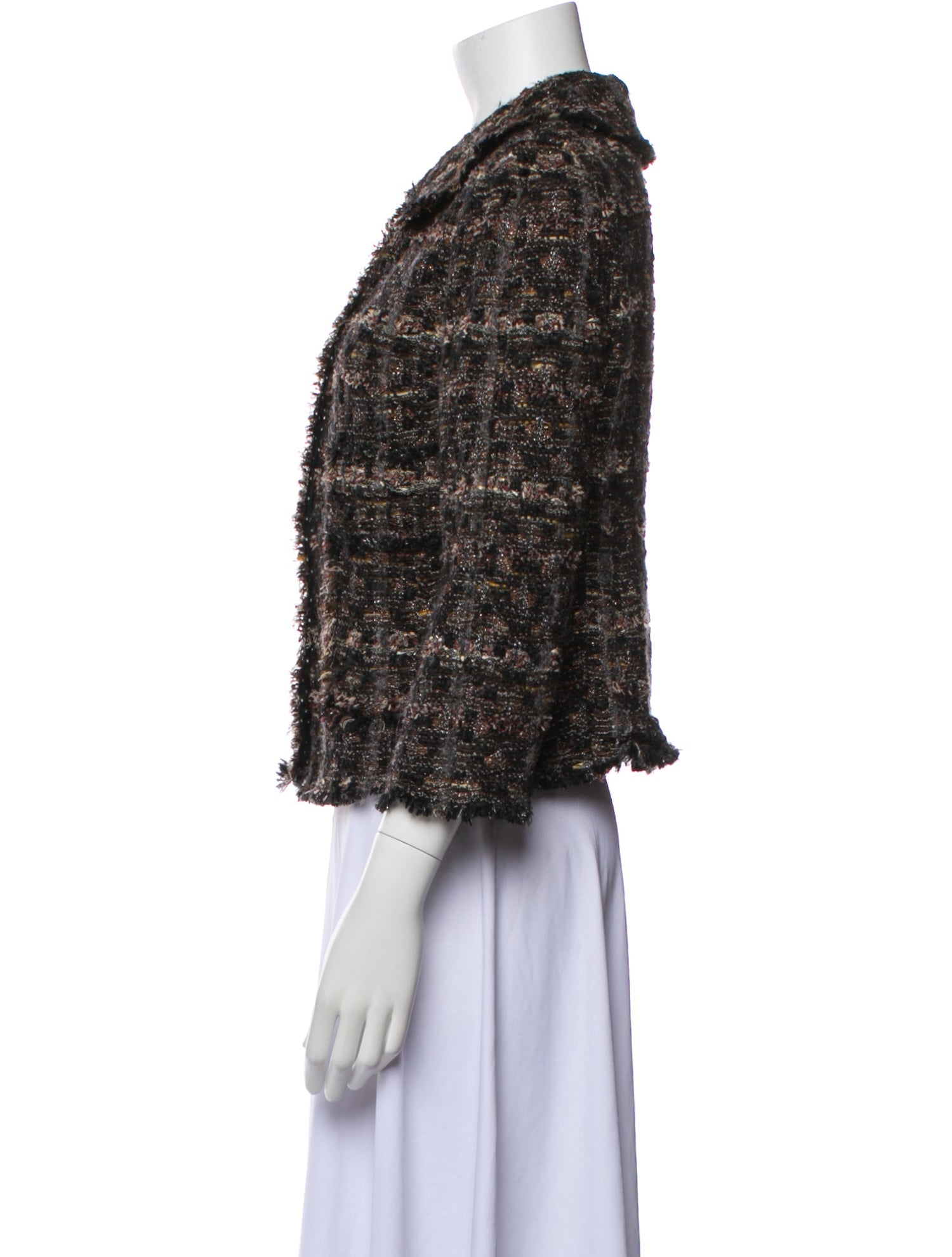 Dolce & Gabbana Tweed Pattern Jacket