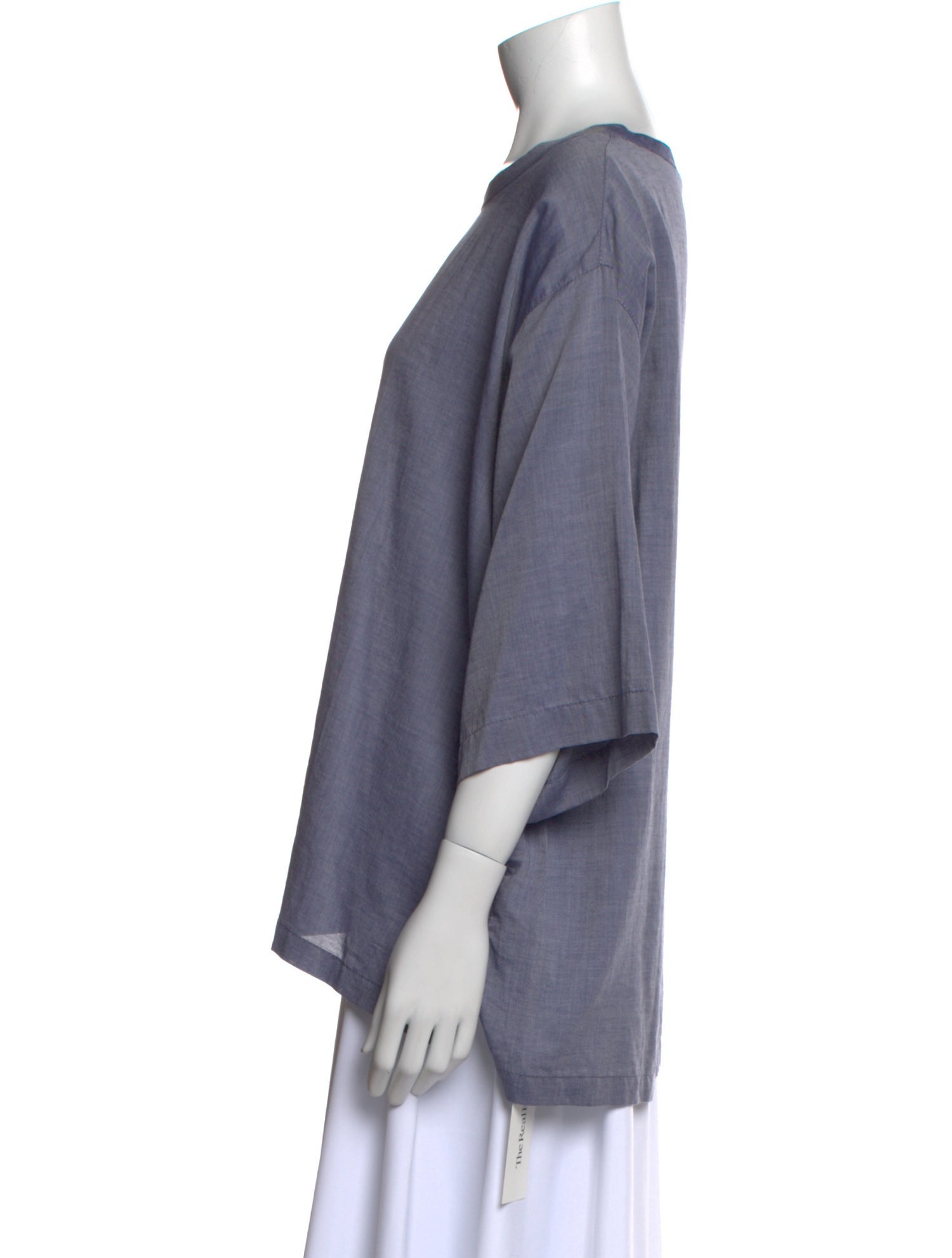 Dolce & Gabbana Scoop Neck Three-Quarter Sleeve T-Shirt w/ Tags