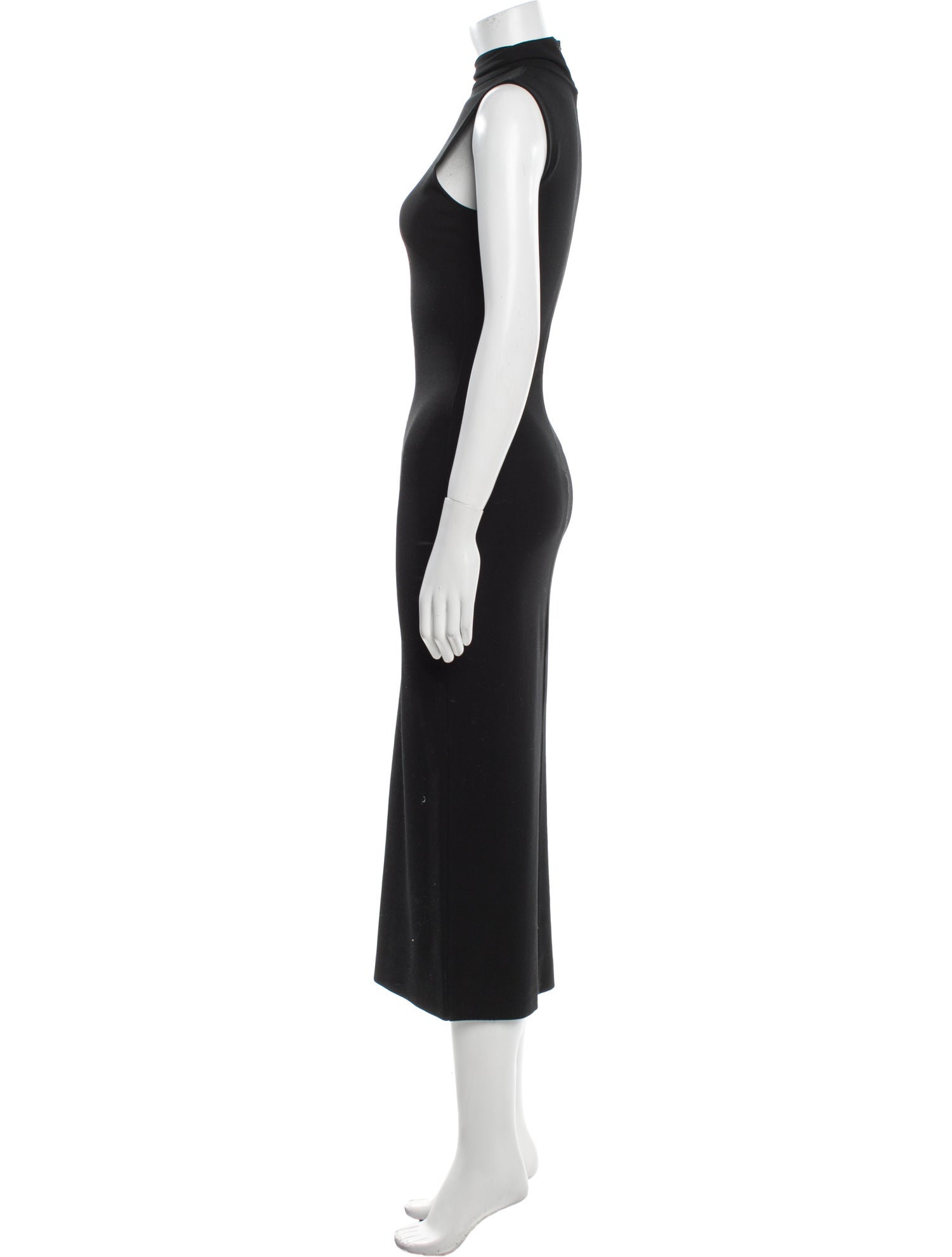 Dolce & Gabbana Turtleneck Long Dress