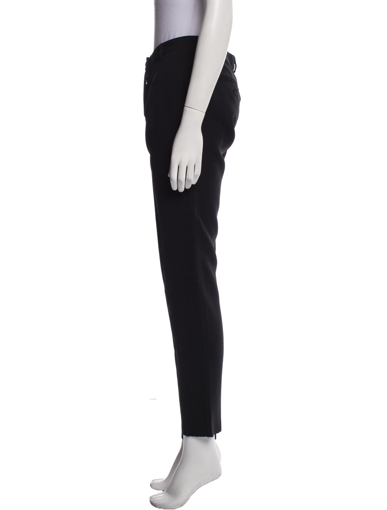 Dolce & Gabbana Virgin Wool Skinny Leg Pants