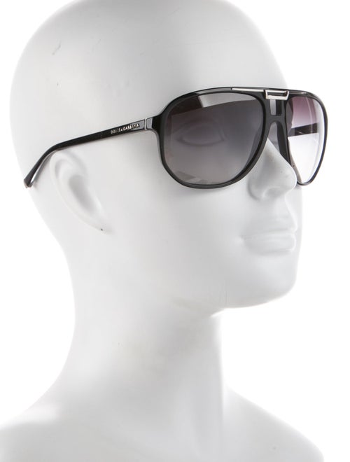 Dolce & Gabbana Aviator Gradient Sunglasses