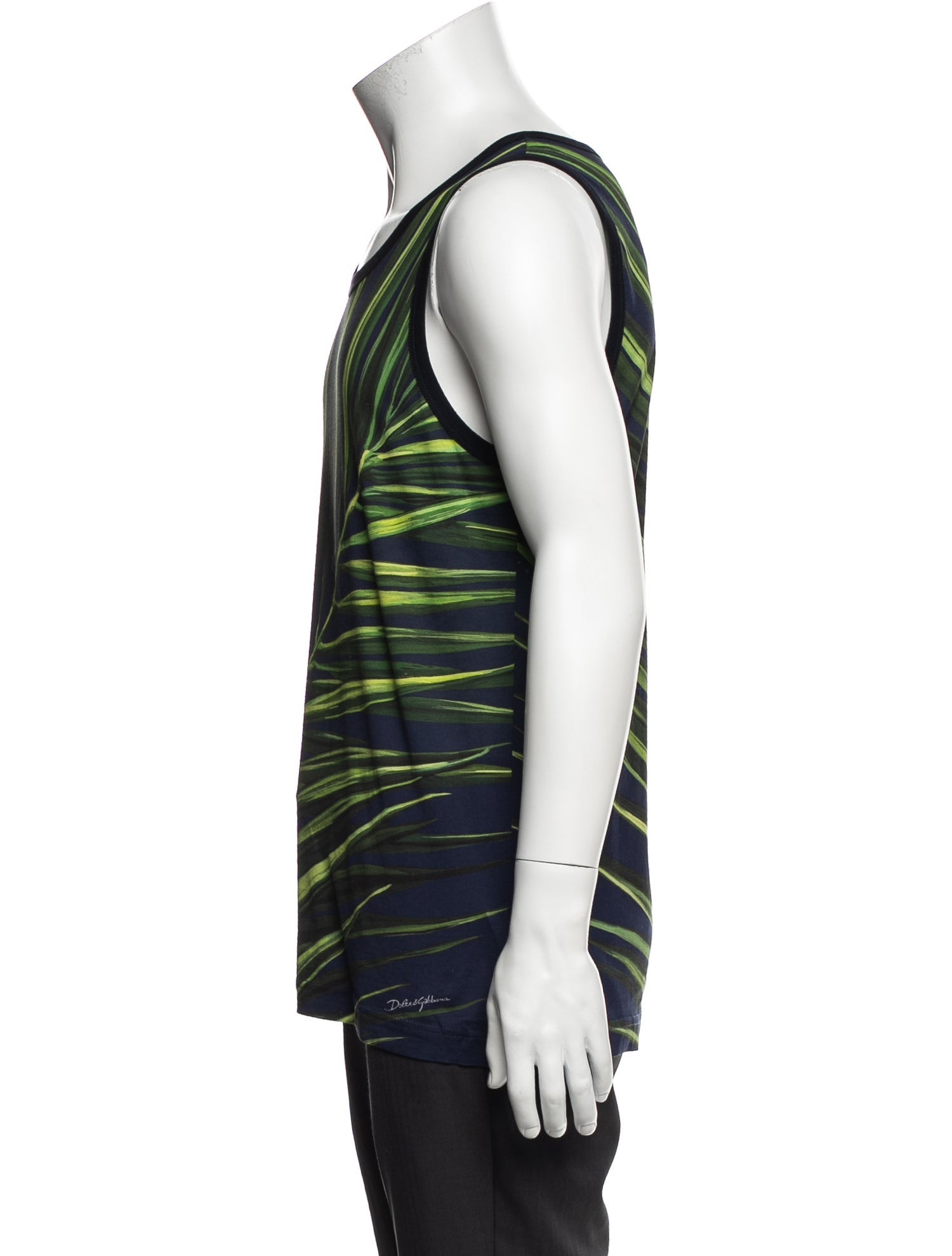 Dolce & Gabbana Printed Scoop Neck T-Shirt