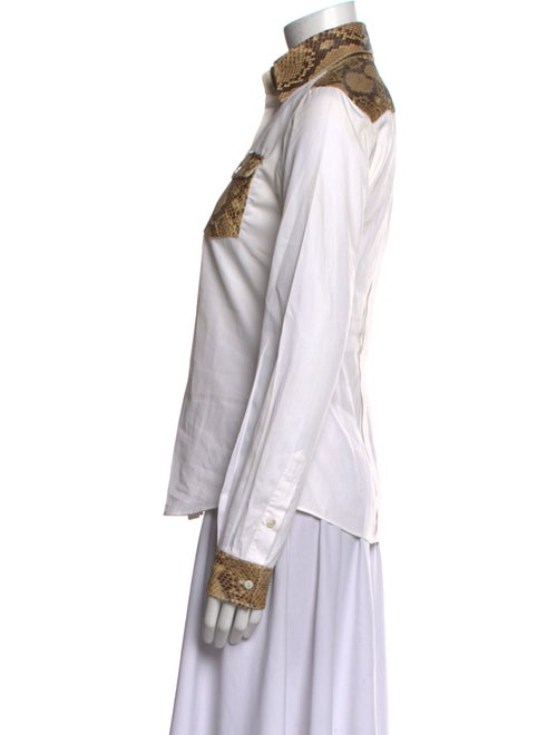 Dolce & Gabbana Long Sleeve Button-Up Top