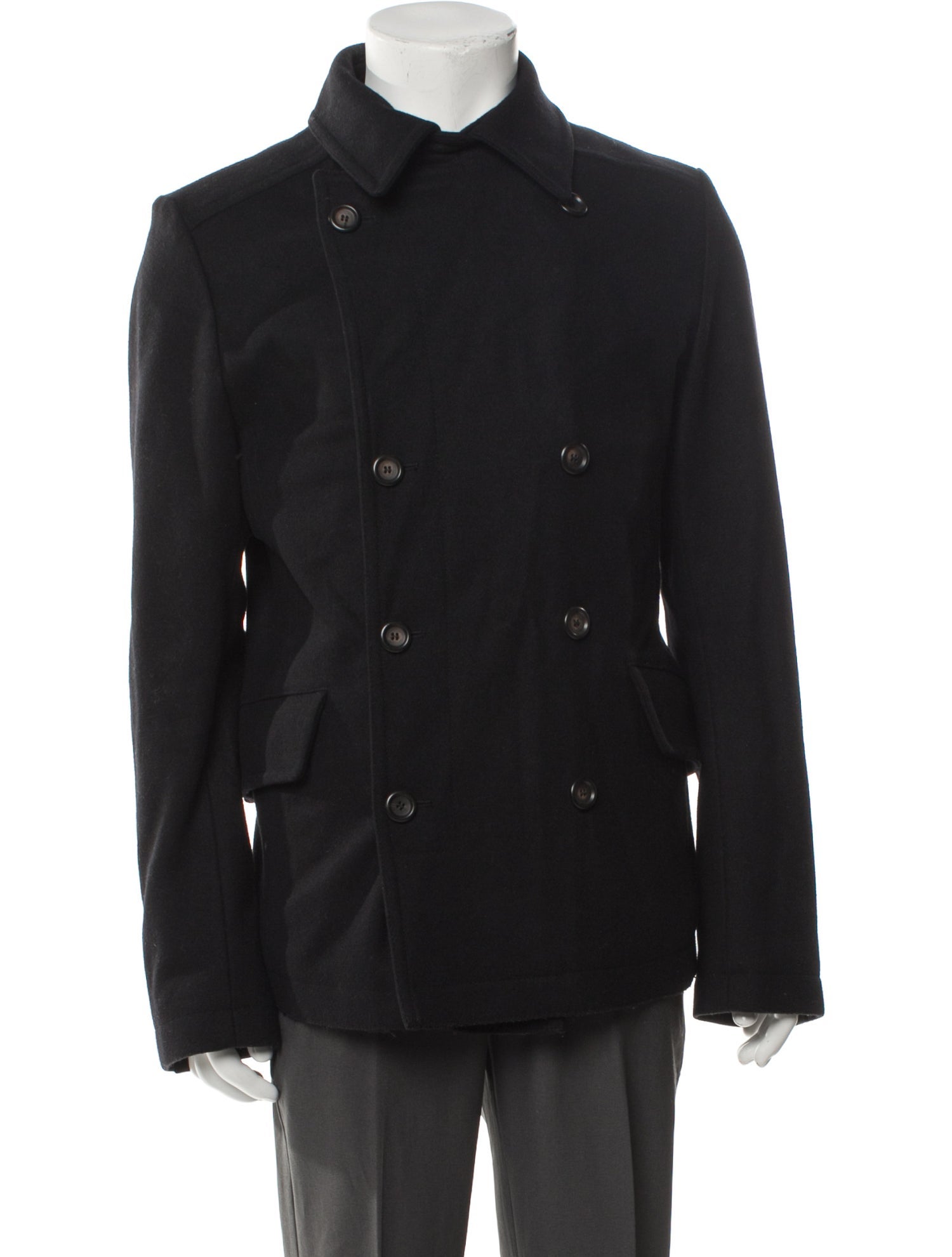 Dolce & Gabbana Virgin Wool Peacoat