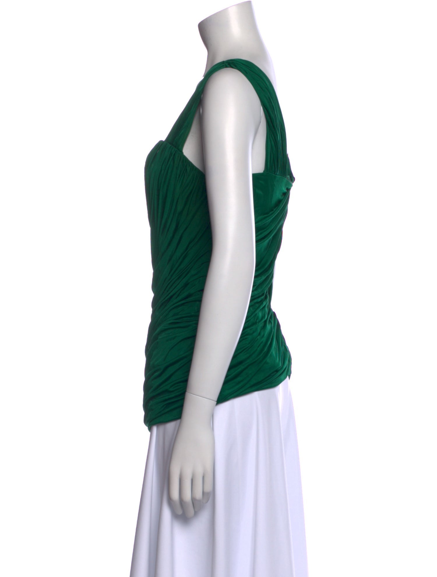 Dolce & Gabbana Cowl Neck Sleeveless Top