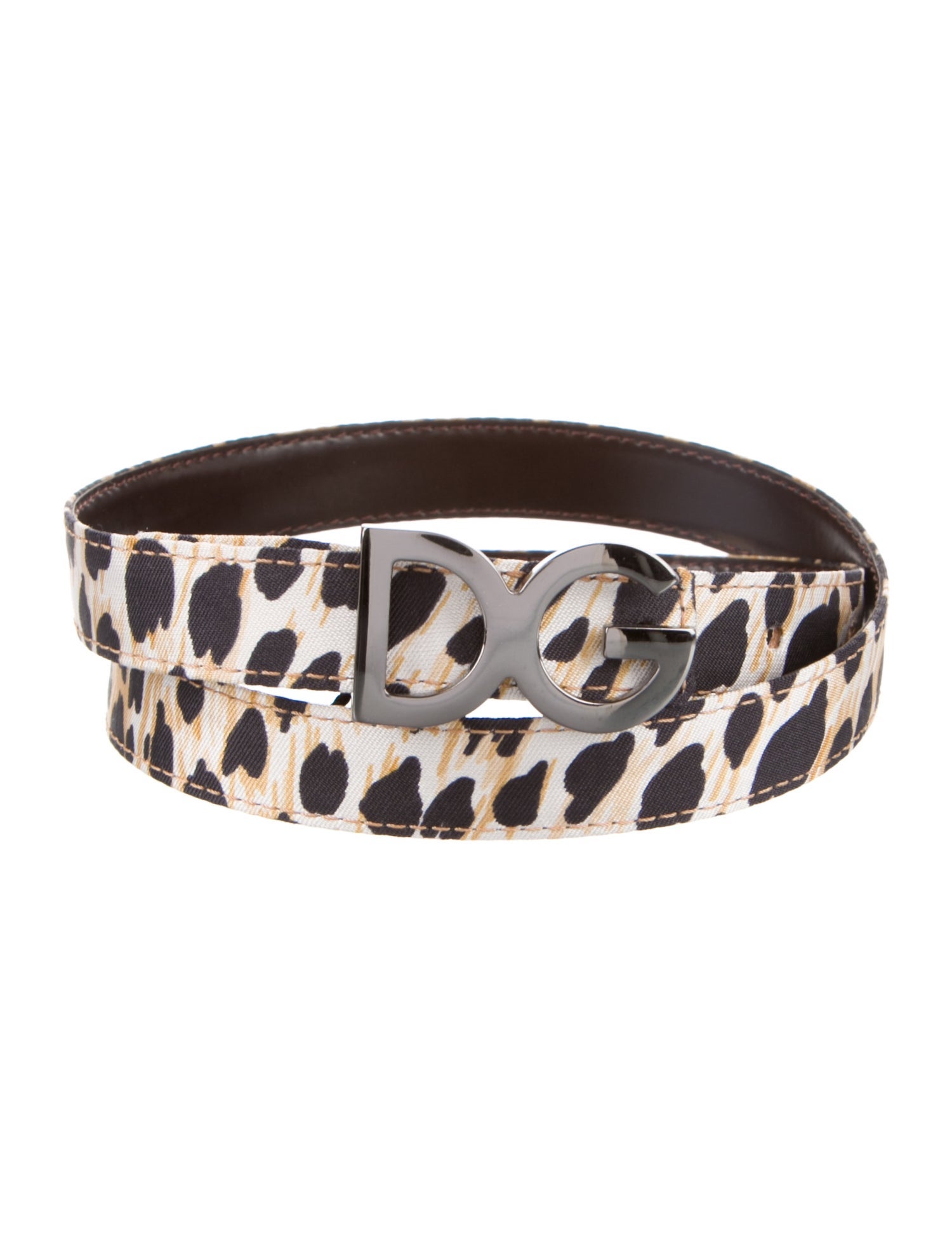 Dolce & Gabbana Skinny Nylon Waist Belt w/ Tags