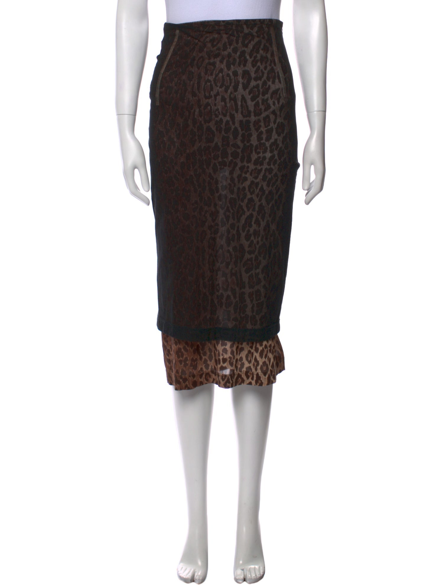 Dolce & Gabbana Vintage Midi Length Skirt