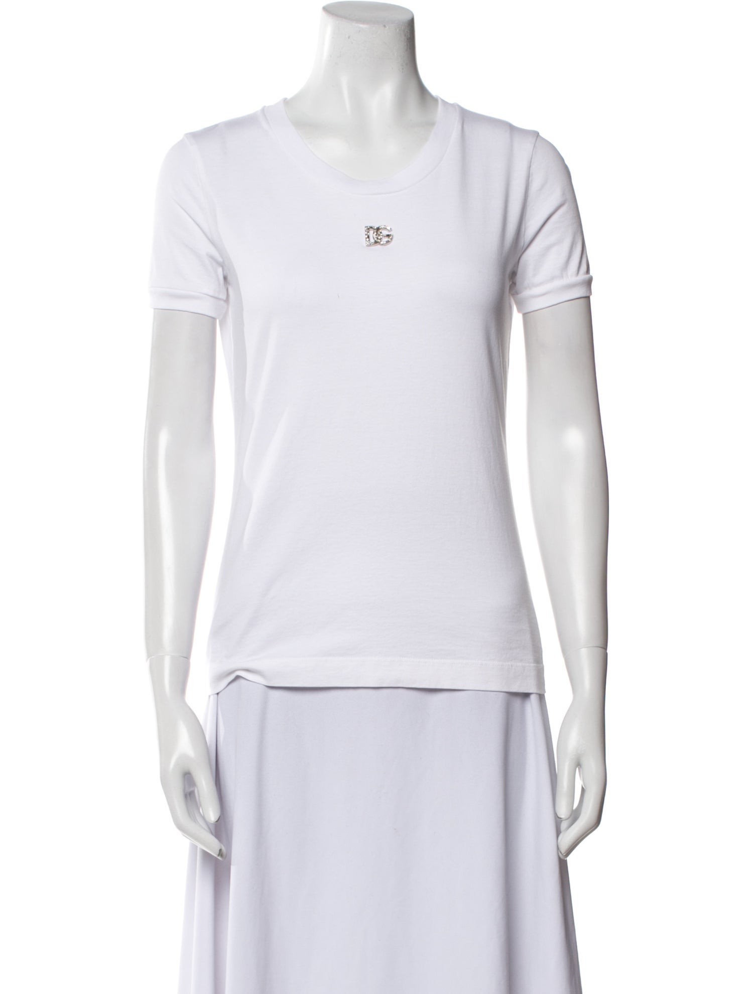 Dolce & Gabbana Crew Neck Short Sleeve T-Shirt