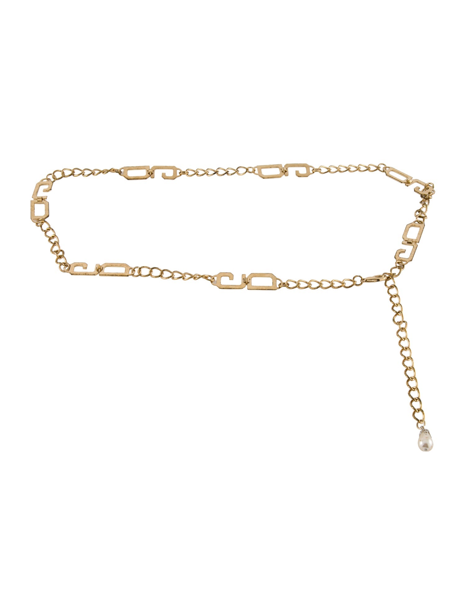 Dolce & Gabbana Skinny Metal Waist Belt