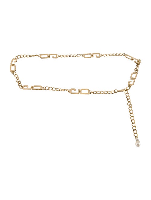 Dolce & Gabbana Skinny Metal Waist Belt