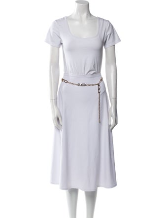 Dolce & Gabbana Skinny Metal Waist Belt