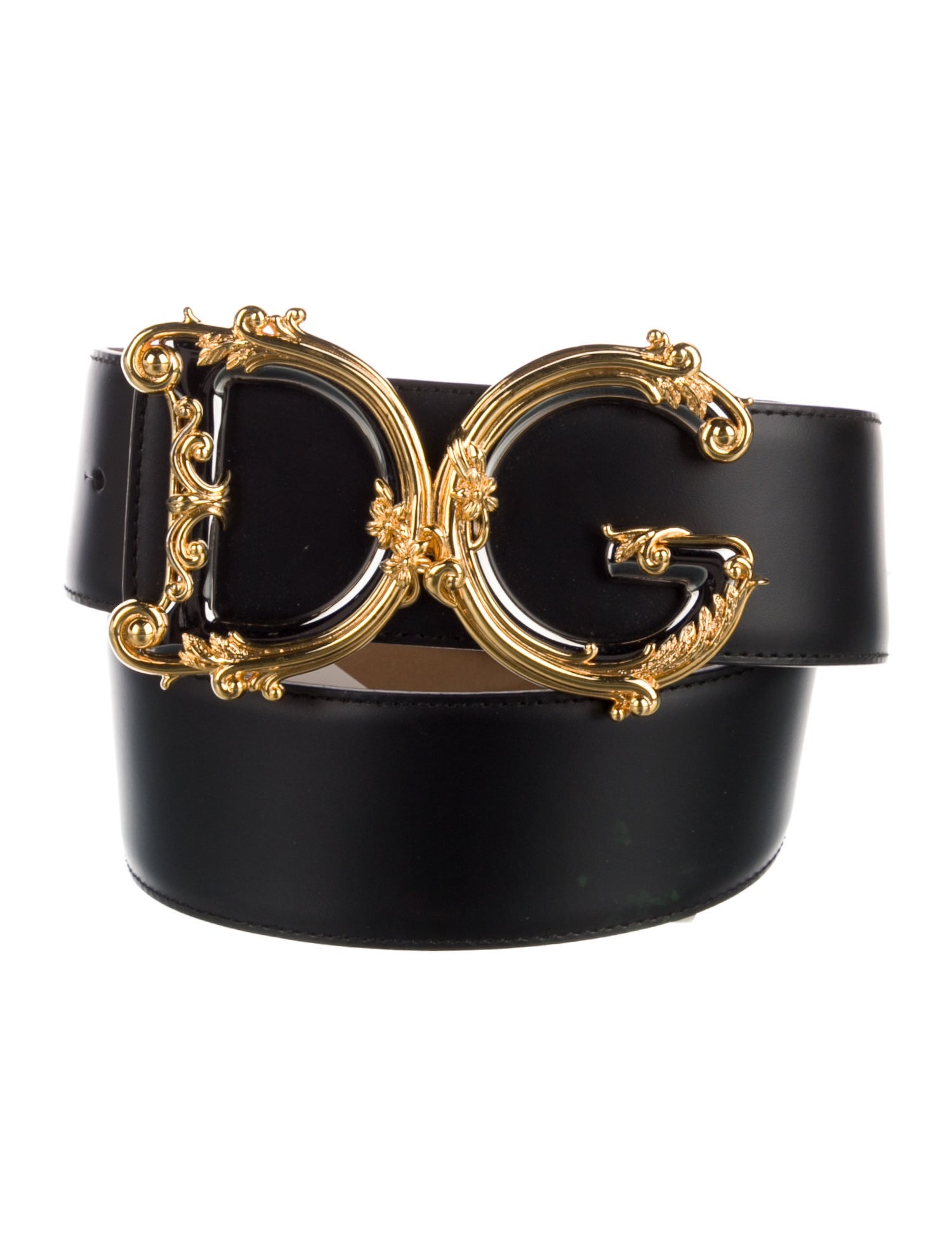 Dolce & Gabbana Wide Leather Belt