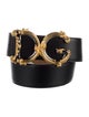 Dolce & Gabbana Wide Leather Belt