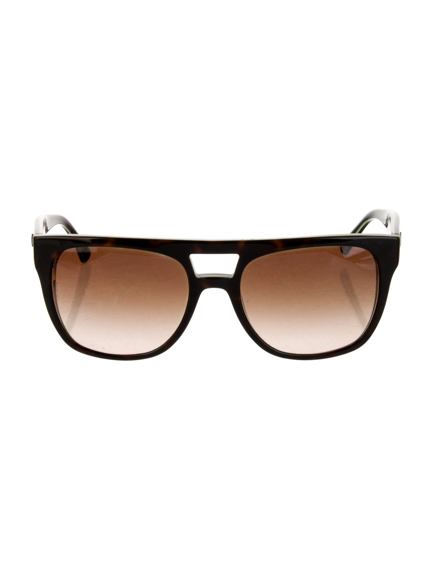 Dolce & Gabbana Oversize Gradient Sunglasses