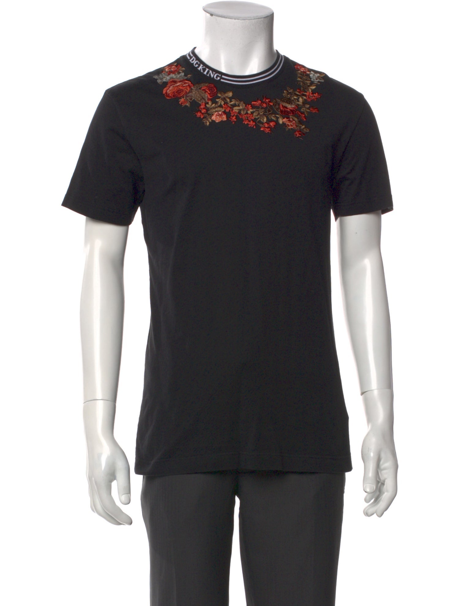 Dolce & Gabbana Graphic Print Crew Neck T-Shirt
