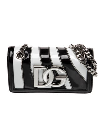 Dolce & Gabbana Patent Leather Crossbody Bag