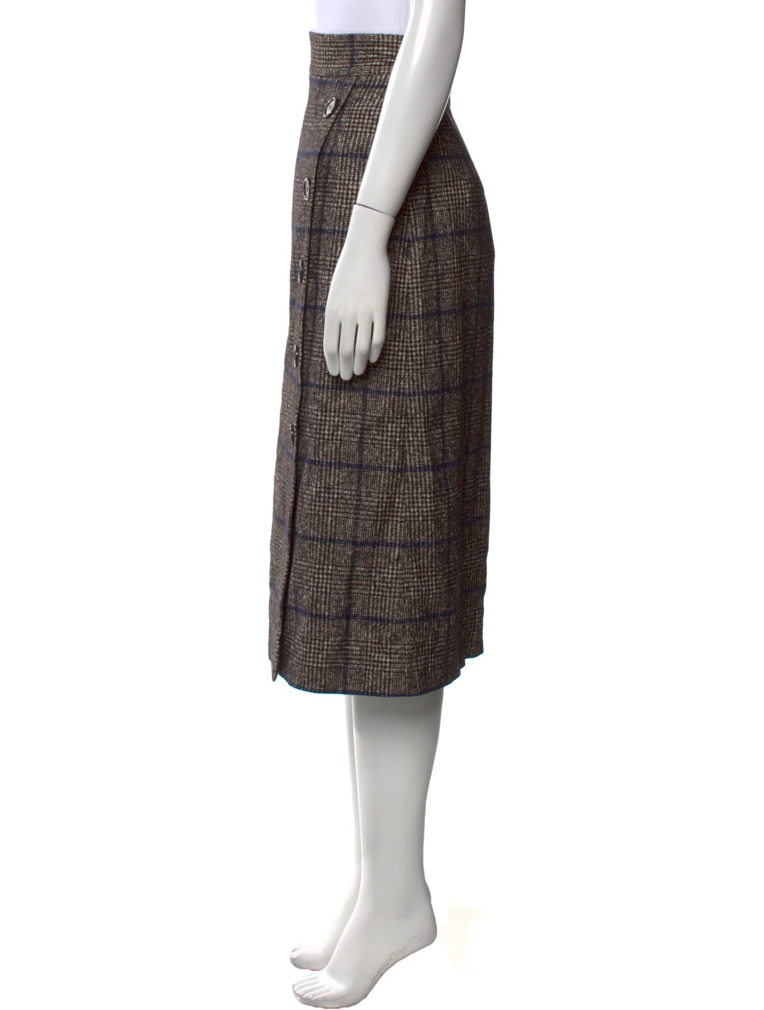 Dolce & Gabbana Alpaca Midi Length Skirt w/ Tags