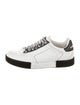 Dolce & Gabbana Leather Lasercut Accents Sneakers