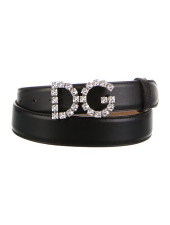 Dolce & Gabbana Skinny Leather Belt