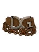 Dolce & Gabbana Suede Belt