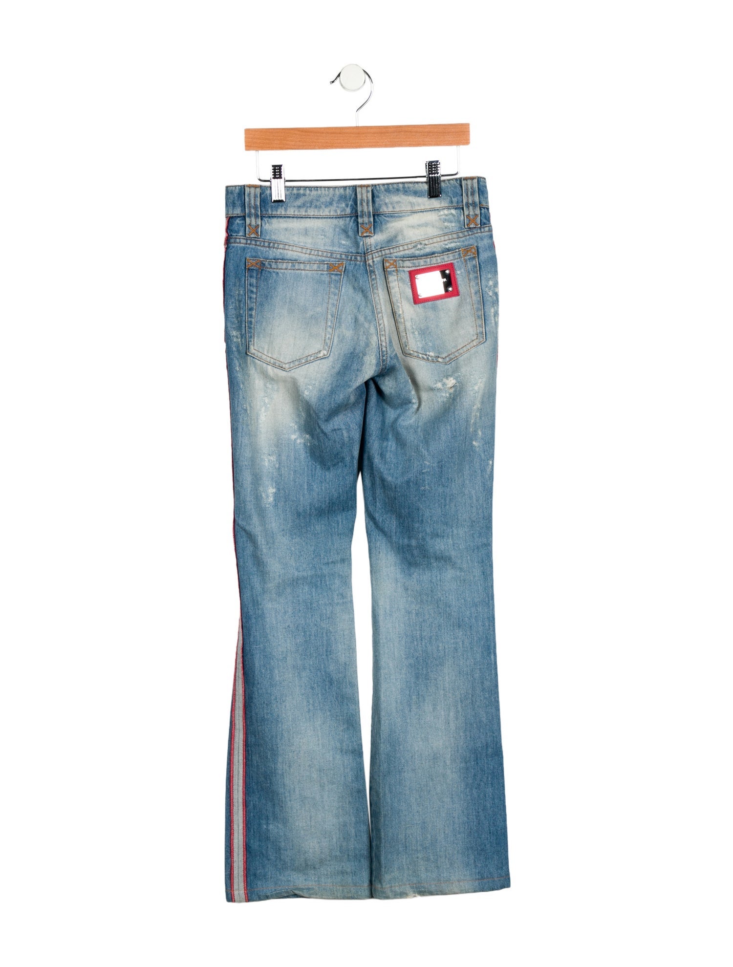 Dolce & Gabbana Mid-Rise Straight Leg Jeans