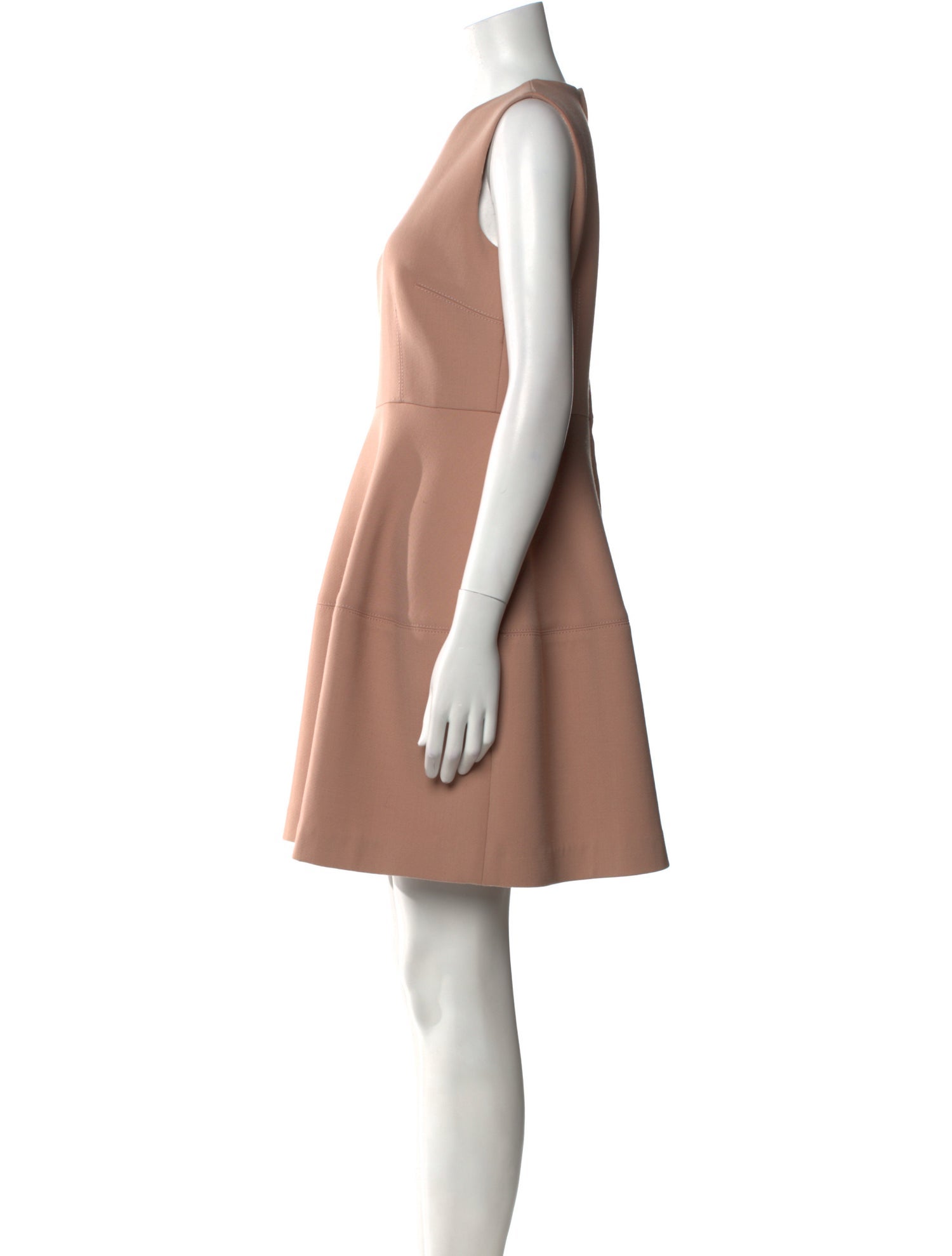 Dolce & Gabbana Crew Neck Mini Dress