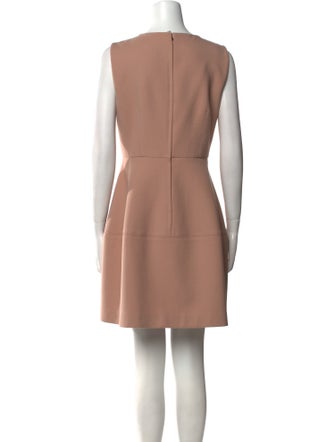 Dolce & Gabbana Crew Neck Mini Dress