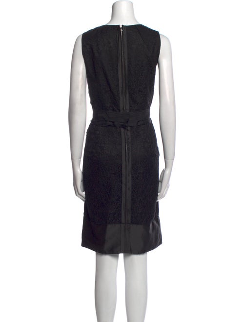 Dolce & Gabbana Scoop Neck Knee-Length Dress